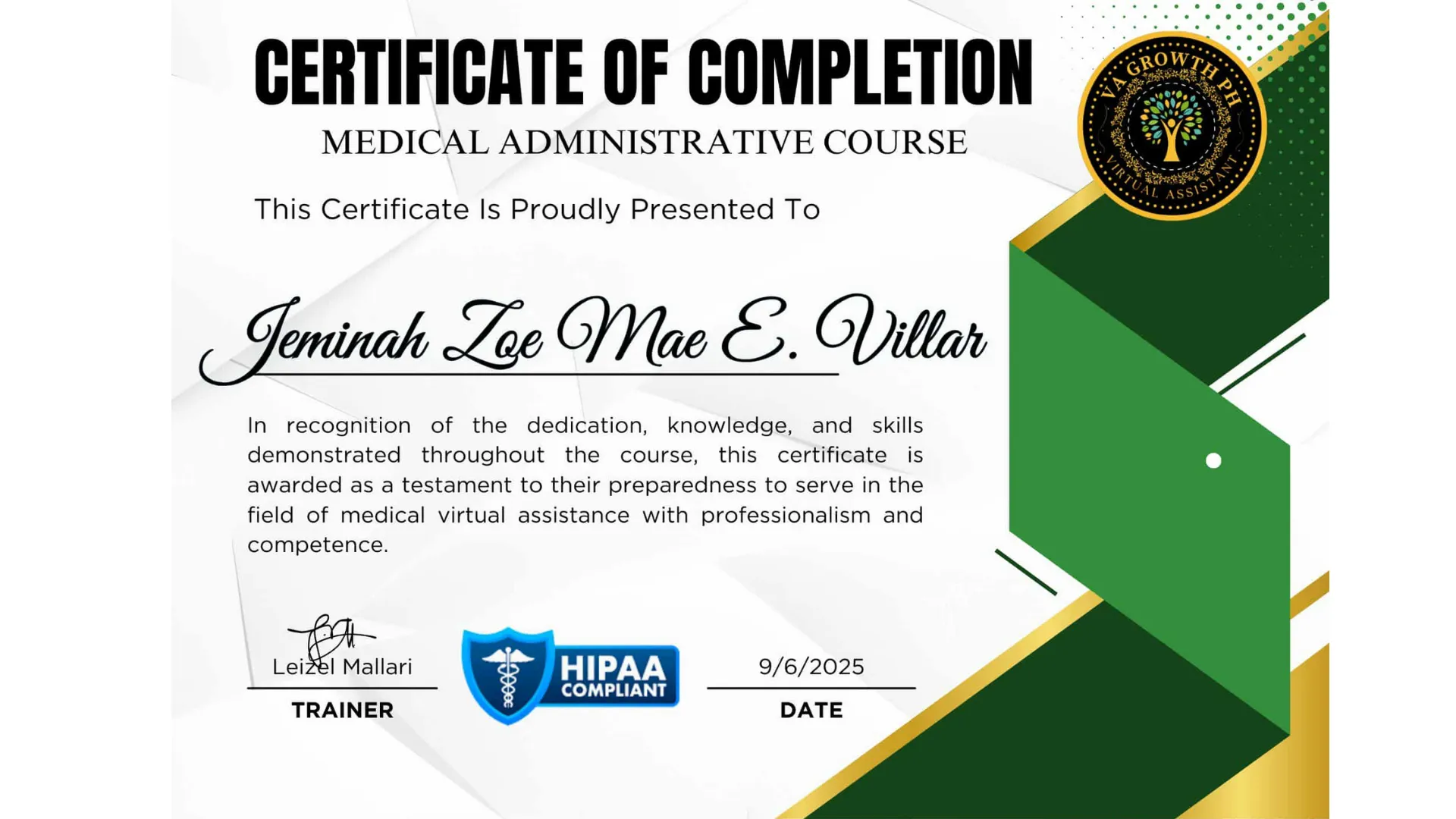 Client Outreach & Business Strategy Certification